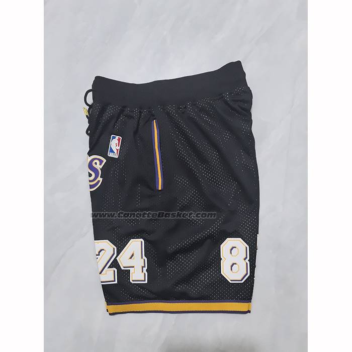 Pantaloncini Los Angeles Lakers Mitchell & Ness Hardwood Classics Nero